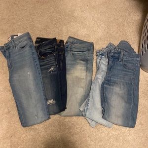 Jeggings jeans lot )5pairs